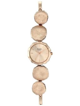 Titan - Rose Gold Aster By Raga I Am Analog Watch -NM95096WM01