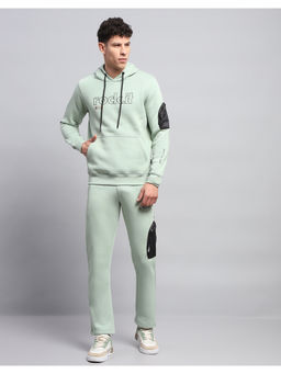 Rock.it - Solid Green Hooded Neck Full Sleeve Tracksuit (Set of 2)