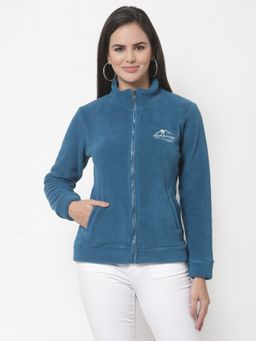 Club York - Women Blue Sweatshirt