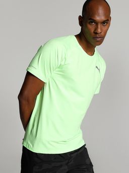 Puma - RUN CLOUDSPUN SS Men's Green T-Shirt