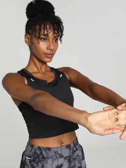 Puma - RUN ULTRASPUN Women's Black Tank Top
