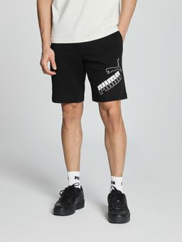 Puma - BIG LOGO 10 inch Men's Black Shorts