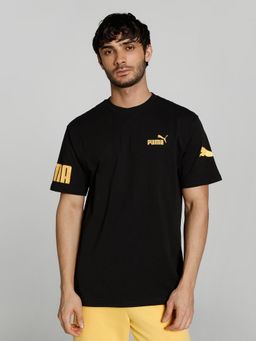 Puma - POWER Men's Black T-Shirt