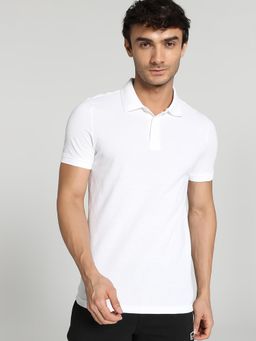 Puma - Archive Essentials Polo Men's White T-Shirt