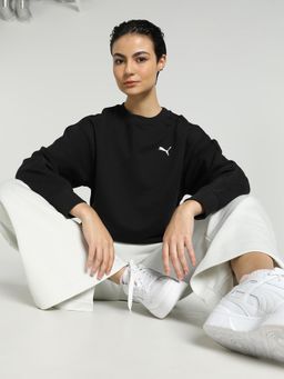 Puma - HER Crew TR Women's Black Sweatshirt
