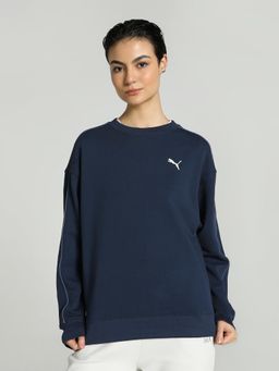 Puma - HER Crew TR Women's Blue Sweatshirt