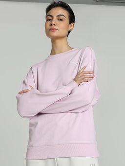 Puma - HER Crew TR Women's Purple Sweatshirt