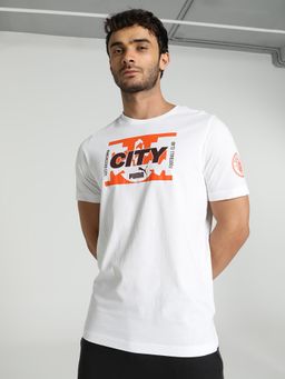 Puma - Manchester City Football Club Ftblicons Men's White T-Shirt