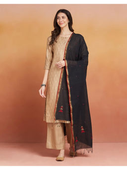 Fabindia - Black Cotton Dupatta