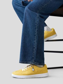 The Souled Store - Ubz Fly: Yellow Men Low Top Sneakers