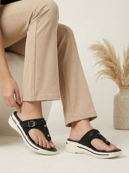 Carlton London - Women Black Sandals