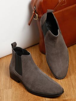 Teakwood - Men Brown Chelsea Boots