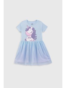 Napchief - Girls Unicorn Tulle Dress