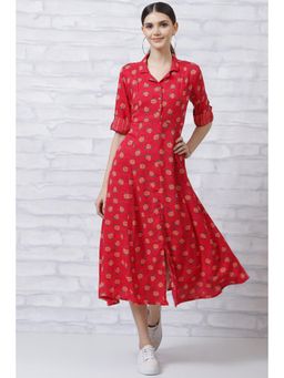 Rangriti - Red Printed Top