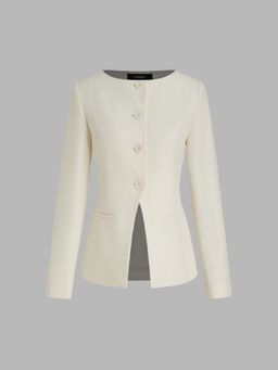 Cider - Boat Neck Split Blazer