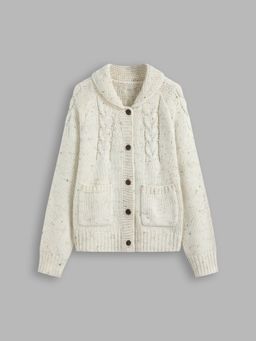 Cider - Cable Knit Pocket Cardigan