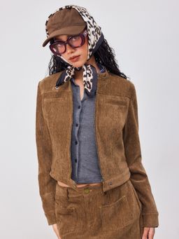 Cider - Corduroy Stand Collar Jacket