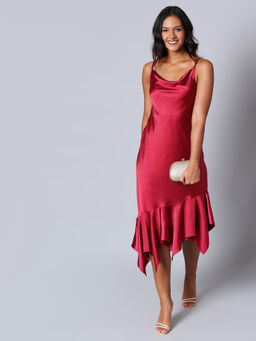 RSVP by Nykaa Fashion - Pink Slip Into Style Dress