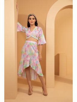 Tarini Vij - Zoe Multicolor Co-Ord (Set of 2)