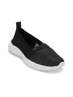 Puma - Adelina Space Metallics Women Black Ballerinas