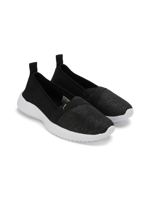 Buy Puma Adelina Space Metallics Women Black Ballerinas Online
