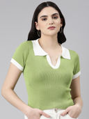 Green color option, Currently selected