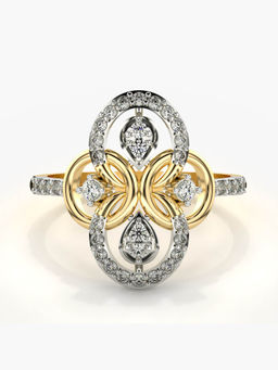 Valanova - Hallmarked 14K Gold Certified Lab Grown Diamond Ring