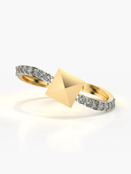 Valanova - Hallmarked 14K Gold Certified Lab Grown Diamond Ring