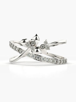 Valanova - Hallmarked 14K White Gold Certified Lab Grown Diamond Ring