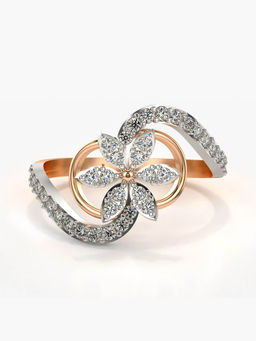 Valanova - Hallmarked 14K Rose Gold Certified Lab Grown Diamond Ring