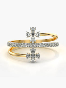 Valanova - Hallmarked 18K Gold Certified Lab Grown Diamond Ring