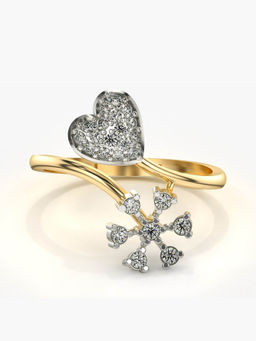 Valanova - Hallmarked 14K Gold Certified Lab Grown Diamond Ring