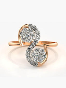 Valanova - Hallmarked 18K Rose Gold Certified Lab Grown Diamond Ring