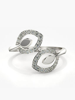 Valanova - Hallmarked 14K White Gold Certified Lab Grown Diamond Ring