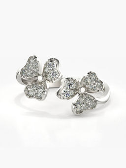 Valanova - Hallmarked 18K White Gold Certified Lab Grown Diamond Ring