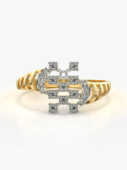Valanova - Hallmarked 14K Gold Certified Lab Grown Diamond Ring