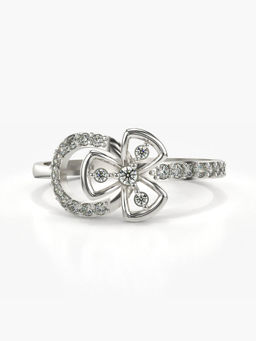 Valanova - Hallmarked 14K White Gold Certified Lab Grown Diamond Ring