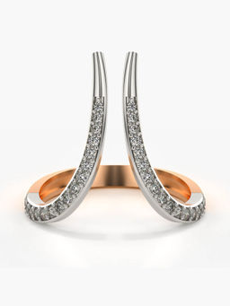 Valanova - Hallmarked 14K Rose Gold Certified Lab Grown Diamond Ring