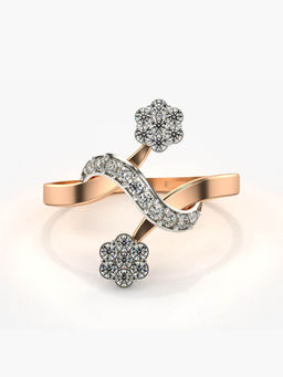 Valanova - Hallmarked 18K Rose Gold Certified Lab Grown Diamond Ring