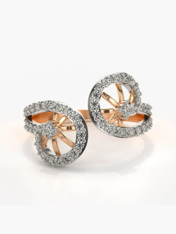 Valanova - Hallmarked 18K Rose Gold Certified Lab Grown Diamond Ring