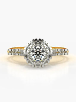 Valanova - Hallmarked 18K Gold Certified Lab Grown Diamond Ring