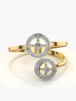 Valanova - Hallmarked 14K Gold Certified Lab Grown Diamond Ring