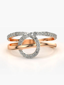 Valanova - Hallmarked 14K Rose Gold Certified Lab Grown Diamond Ring