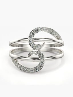 Valanova - Hallmarked 14K White Gold Certified Lab Grown Diamond Ring