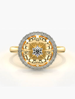 Valanova - Hallmarked 14K Gold Certified Lab Grown Diamond Ring