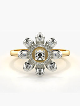 Valanova - Hallmarked 14K Gold Certified Lab Grown Diamond Ring