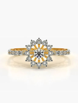 Valanova - Hallmarked 18K Gold Certified Lab Grown Diamond Ring