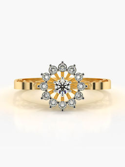 Valanova - Hallmarked 14K Gold Certified Lab Grown Diamond Ring