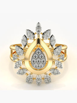 Valanova - Hallmarked 14K Gold Certified Lab Grown Diamond Ring