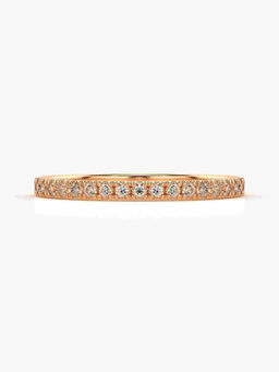Valanova - Hallmarked 18K Rose Gold Certified Lab Grown Diamond Ring